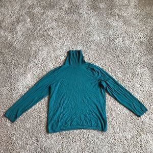Blue/Green Turtleneck